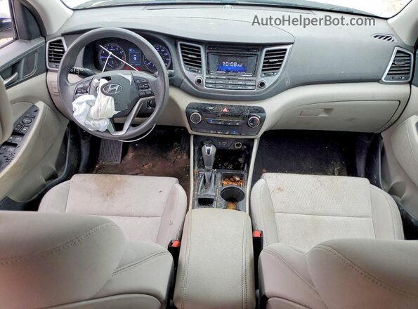 KM8J2CA44JU809346 2018 HYUNDAI TUCSON White Dashboard view