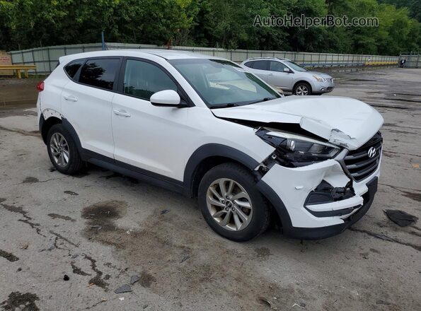 KM8J2CA44JU809346 2018 HYUNDAI TUCSON White Front right