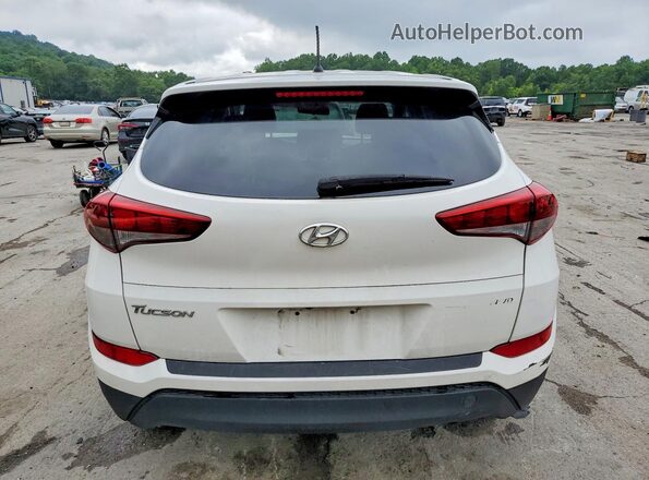 KM8J2CA44JU809346 2018 HYUNDAI TUCSON White Rear view