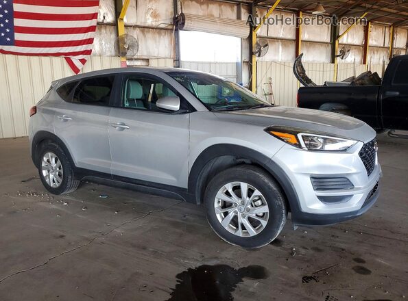 KM8J2CA44KU035150 2019 HYUNDAI TUCSON Серый Передняя правая четверть