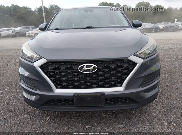 KM8J2CA44KU988098 2019 HYUNDAI TUCSON Gray უკანა სალონის ხედი