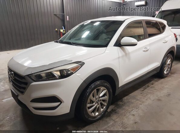 KM8J2CA46JU655772 2018 HYUNDAI TUCSON White Front left