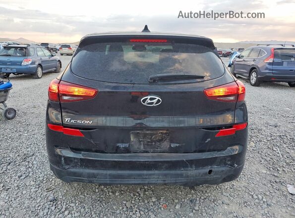 KM8J2CA46LU115163 2020 HYUNDAI TUCSON Black Widok z tyłu
