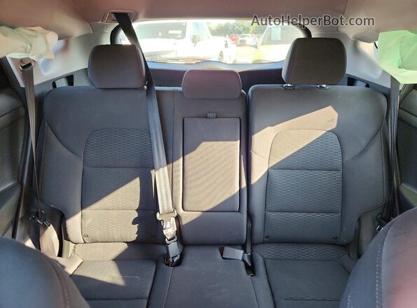 KM8J2CA48KU065574 2019 HYUNDAI TUCSON Gray უკანა სავარძლების ხედი