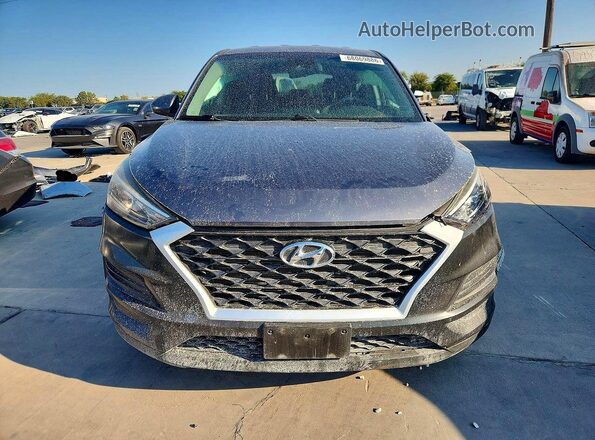 KM8J2CA48KU065574 2019 HYUNDAI TUCSON Gray წინა ხედი
