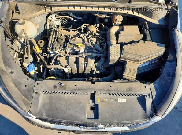 KM8J2CA48KU065574 2019 HYUNDAI TUCSON Gray ძრავის განყოფილების ხედი