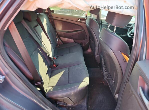 KM8J2CA48KU065574 2019 HYUNDAI TUCSON Gray უკანა სალონის ხედი