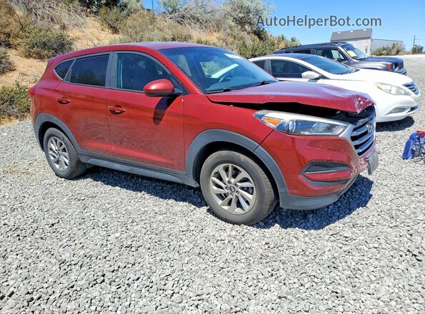 KM8J2CA49JU764159 2018 HYUNDAI TUCSON Burgundy Передня права чверть