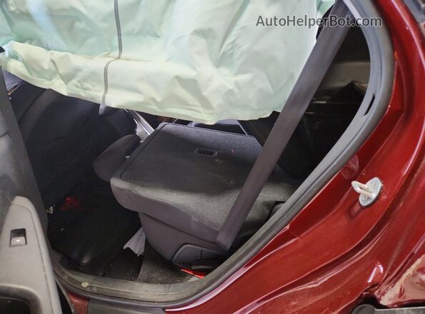 KM8J2CA49KU996441 2019 HYUNDAI TUCSON Burgundy უკანა სავარძლების ხედი