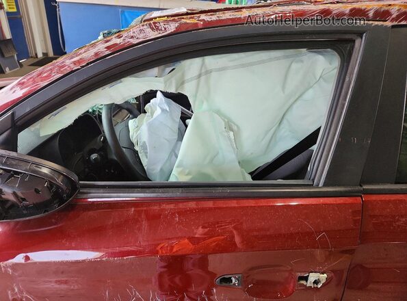 KM8J2CA49KU996441 2019 HYUNDAI TUCSON Burgundy წინა სალონის ხედი