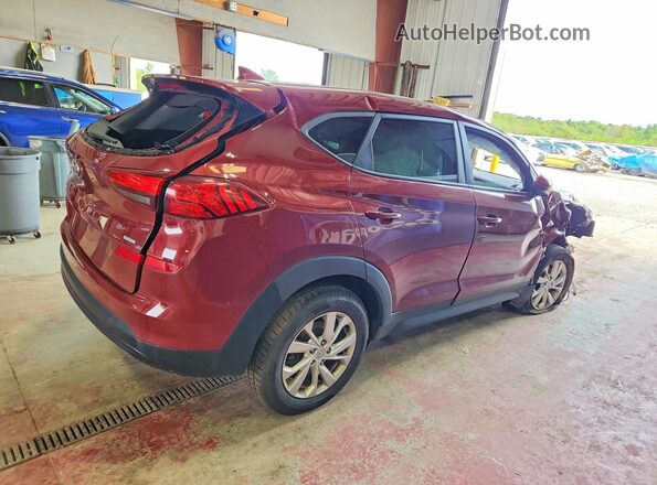 KM8J2CA49KU996441 2019 HYUNDAI TUCSON Burgundy უკანა მარჯვენა