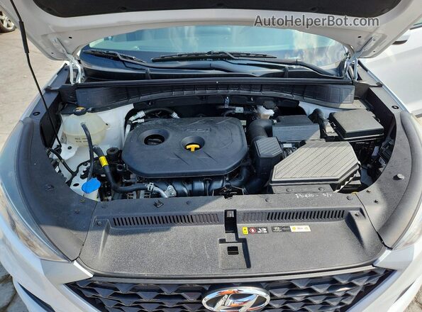 KM8J2CA49LU135598 2020 HYUNDAI TUCSON Белый Вид подкапотного пространства