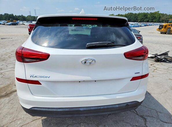 KM8J2CA49LU135598 2020 HYUNDAI TUCSON Белый Вид сзади