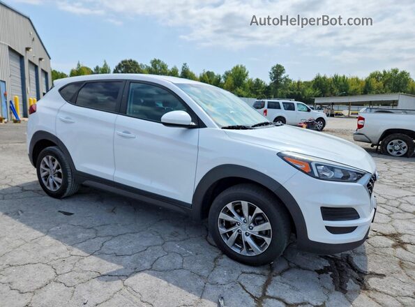 KM8J2CA49LU135598 2020 HYUNDAI TUCSON Белый Передняя правая четверть