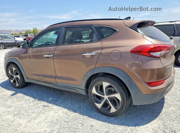 KM8J33A20GU032541 2016 HYUNDAI TUCSON Tan Задня ліва чверть