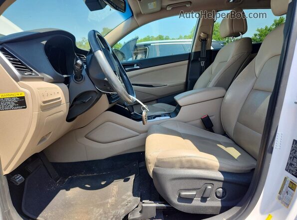 KM8J33A21GU249998 2016 HYUNDAI TUCSON White Vista interior delantera