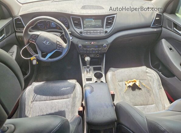 KM8J33A23GU231809 2016 HYUNDAI TUCSON Gray Vista del salpicadero