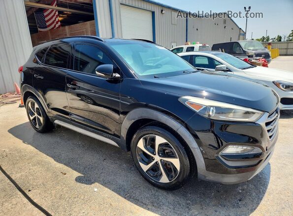 KM8J33A23JU812265 2018 HYUNDAI TUCSON Black Przód prawy