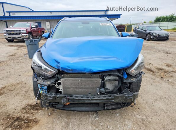 KM8J33A2XJU829337 2018 HYUNDAI TUCSON Синий Вид спереди