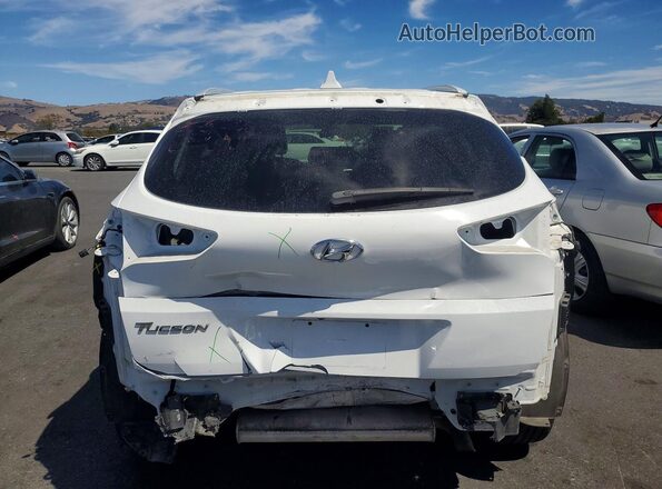 KM8J33A40JU639824 2018 HYUNDAI TUCSON Белый Вид сзади
