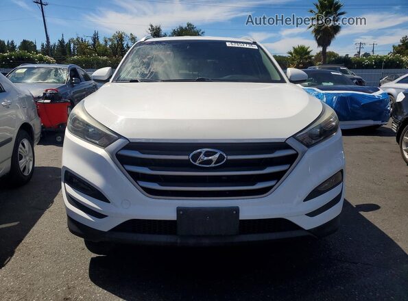 KM8J33A40JU639824 2018 HYUNDAI TUCSON Белый Вид спереди