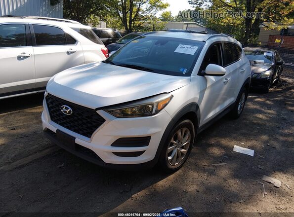 KM8J33A40LU151167 2020 HYUNDAI TUCSON White Передня ліва чверть