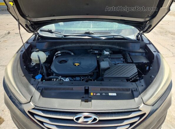 KM8J33A41HU480533 2017 HYUNDAI TUCSON Black Vista interior trasera
