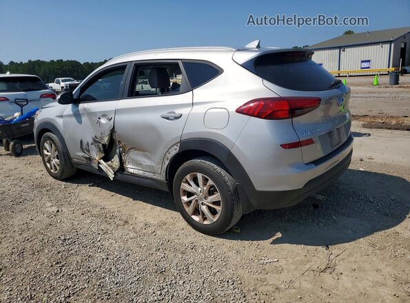 KM8J33A41LU115438 2020 HYUNDAI TUCSON Silver Trasero izquierdo