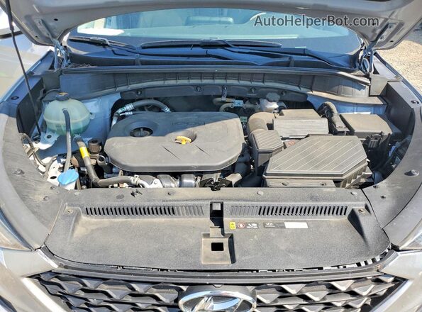 KM8J33A41LU115438 2020 HYUNDAI TUCSON Silver Vista del compartimento del motor