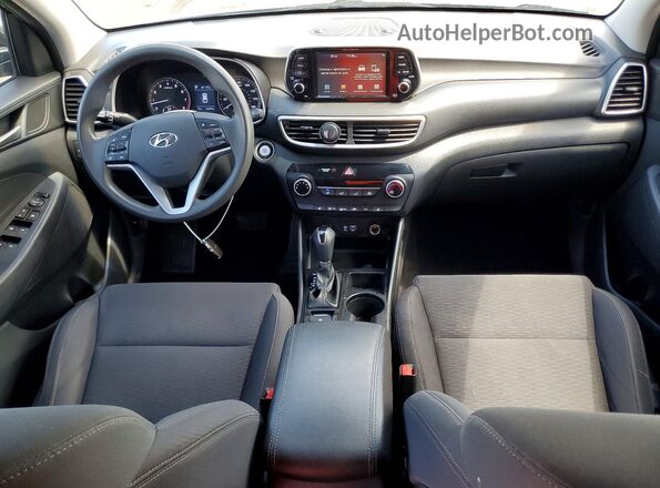 KM8J33A43MU302570 2021 HYUNDAI TUCSON Black Dashboard view
