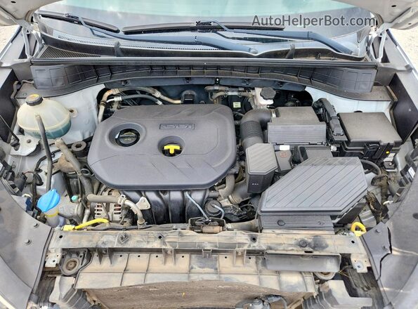 KM8J33A44HU494636 2017 HYUNDAI TUCSON Silver Շարժիչի բաժամունքի տեսք