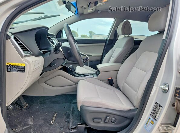 KM8J33A44HU494636 2017 HYUNDAI TUCSON Silver Սալոնի դիմացի տեսք