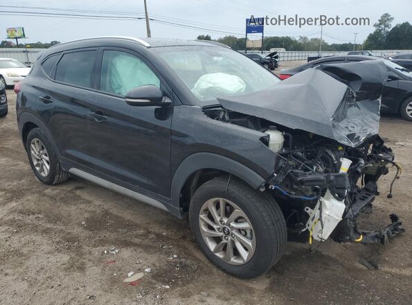 KM8J33A44HU549554 2017 HYUNDAI TUCSON Black წინა მარჯვენა