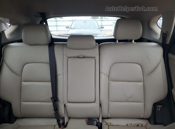 KM8J33A44HU549554 2017 HYUNDAI TUCSON Black უკანა სავარძლების ხედი