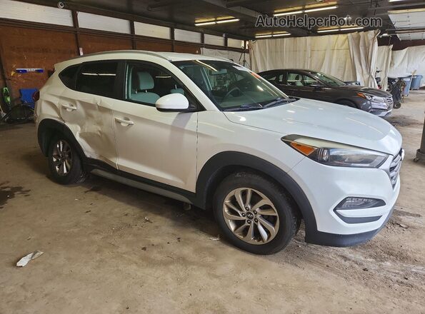 KM8J33A44JU613355 2018 HYUNDAI TUCSON White Delantero derecho