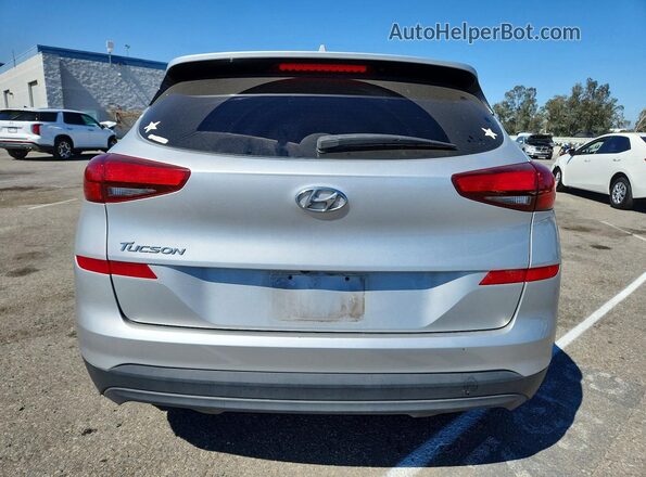 KM8J33A44KU014019 2019 HYUNDAI TUCSON Silver Вид ззаду