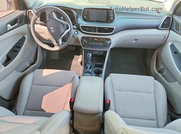 KM8J33A44KU014019 2019 HYUNDAI TUCSON Silver Вид панелі приладів
