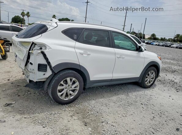 KM8J33A45MU285853 2021 HYUNDAI TUCSON White Trasero derecho