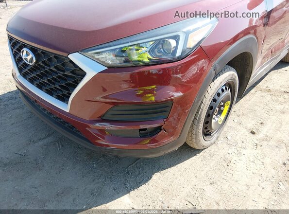 KM8J33A47LU202132 2020 HYUNDAI TUCSON Красный Вид спереди