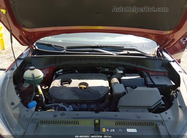 KM8J33A47LU202132 2020 HYUNDAI TUCSON Красный Вид сзади