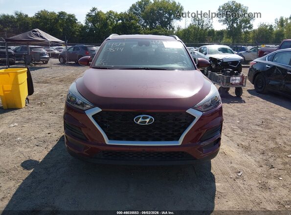KM8J33A47LU202132 2020 HYUNDAI TUCSON Красный Вид щитка приборов