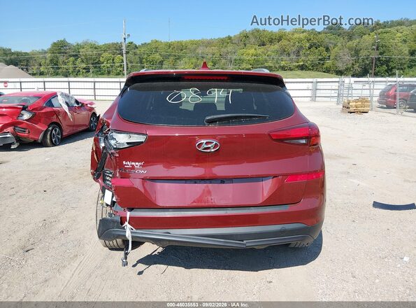 KM8J33A47LU202132 2020 HYUNDAI TUCSON Красный 