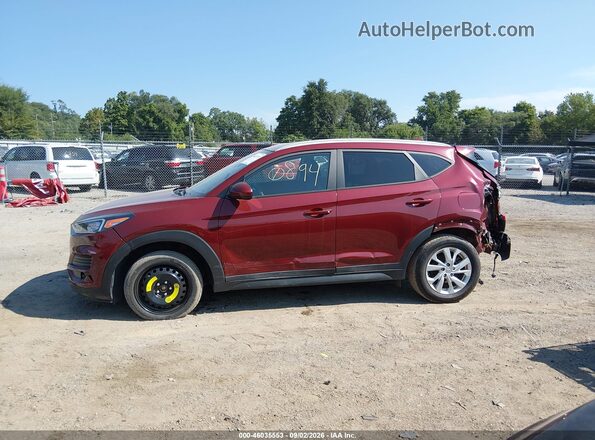 KM8J33A47LU202132 2020 HYUNDAI TUCSON Красный Панорамный вид салона 360°