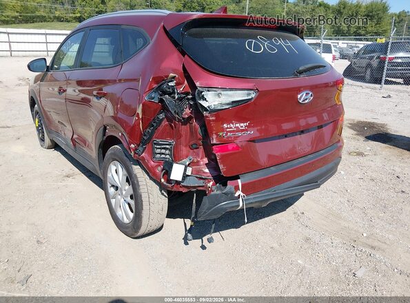 KM8J33A47LU202132 2020 HYUNDAI TUCSON Красный 