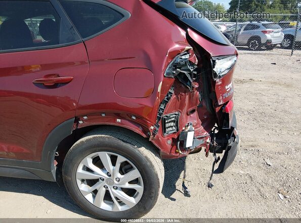 KM8J33A47LU202132 2020 HYUNDAI TUCSON Красный 