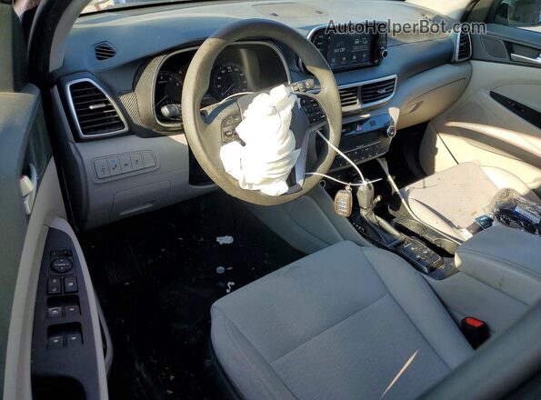 KM8J33AL0KU951960 2019 HYUNDAI TUCSON Gray Dashboard view