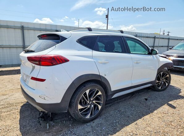 KM8J33AL2KU065011 2019 HYUNDAI TUCSON White Задня права чверть