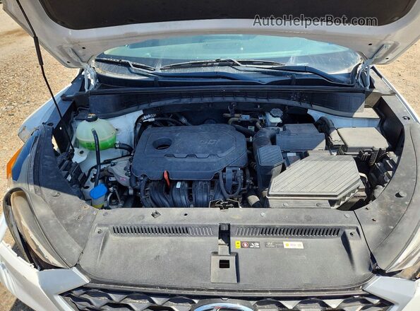 KM8J33AL2KU065011 2019 HYUNDAI TUCSON White Вид задньої частини салону