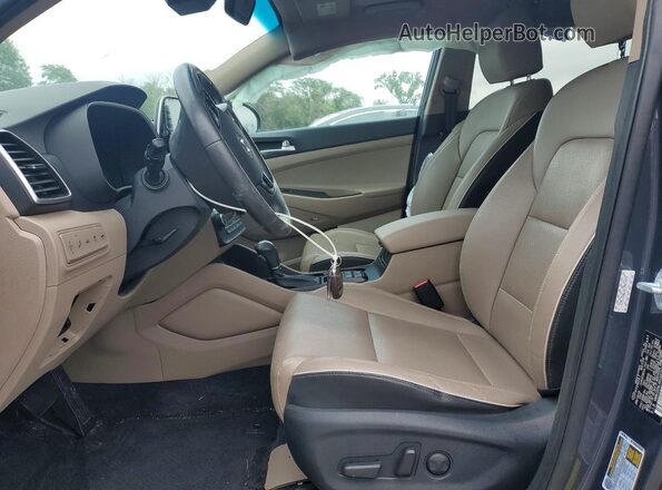 KM8J33AL4KU947474 2019 HYUNDAI TUCSON Gray Vista interior delantera