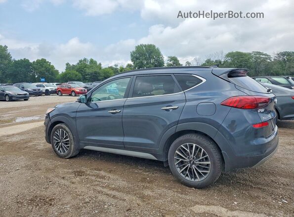 KM8J33AL4KU947474 2019 HYUNDAI TUCSON Gray Trasero izquierdo